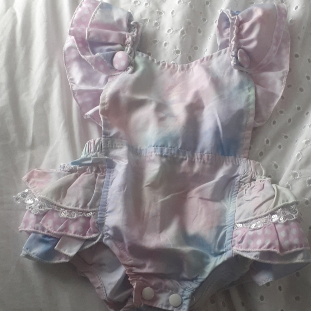 Water Color Romper